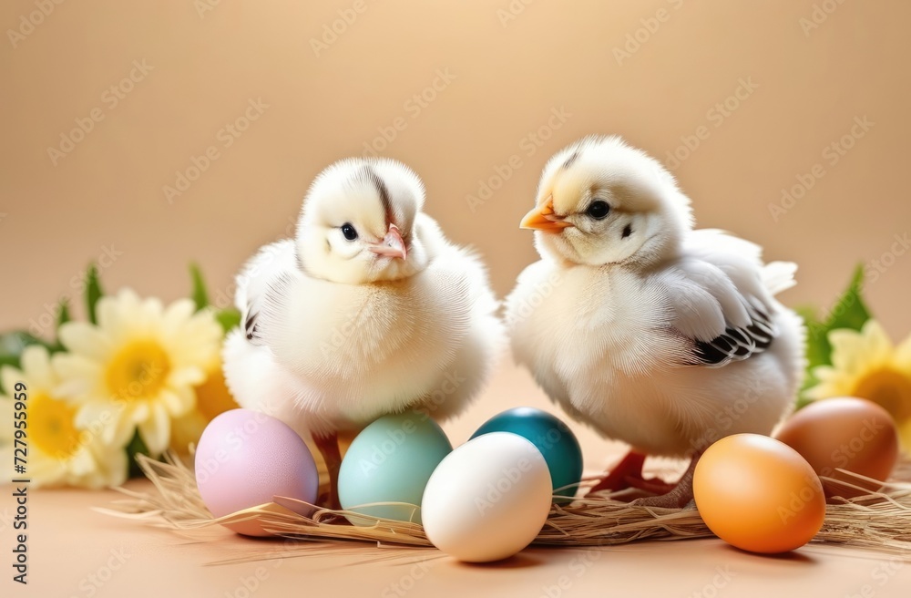 easter chicken and eggs easter chicken and eggs