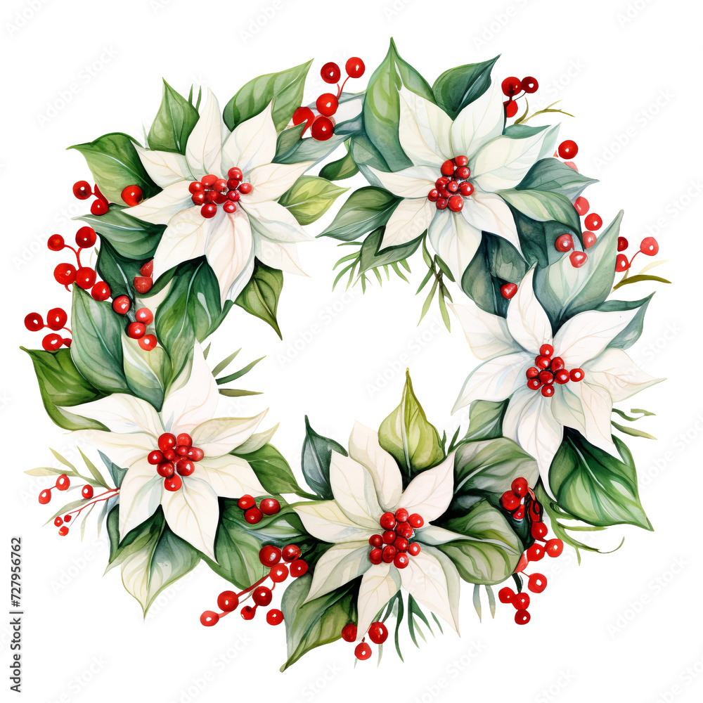 christmas background with holly and berries christmas background with holly and berries