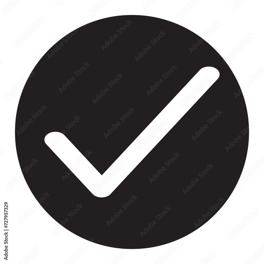 Verified icon vector illustration. Guaranteed stamp or verified badge