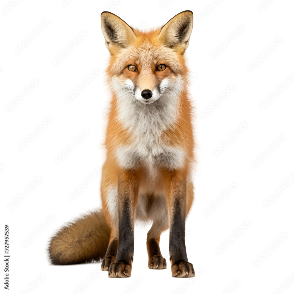 red fox vulpes 4 years old