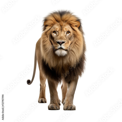 lion isolated on white © Buse