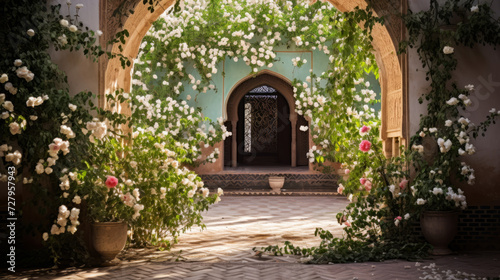 Archway With Roses