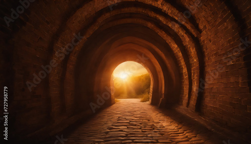 a light at the end of the tunnel