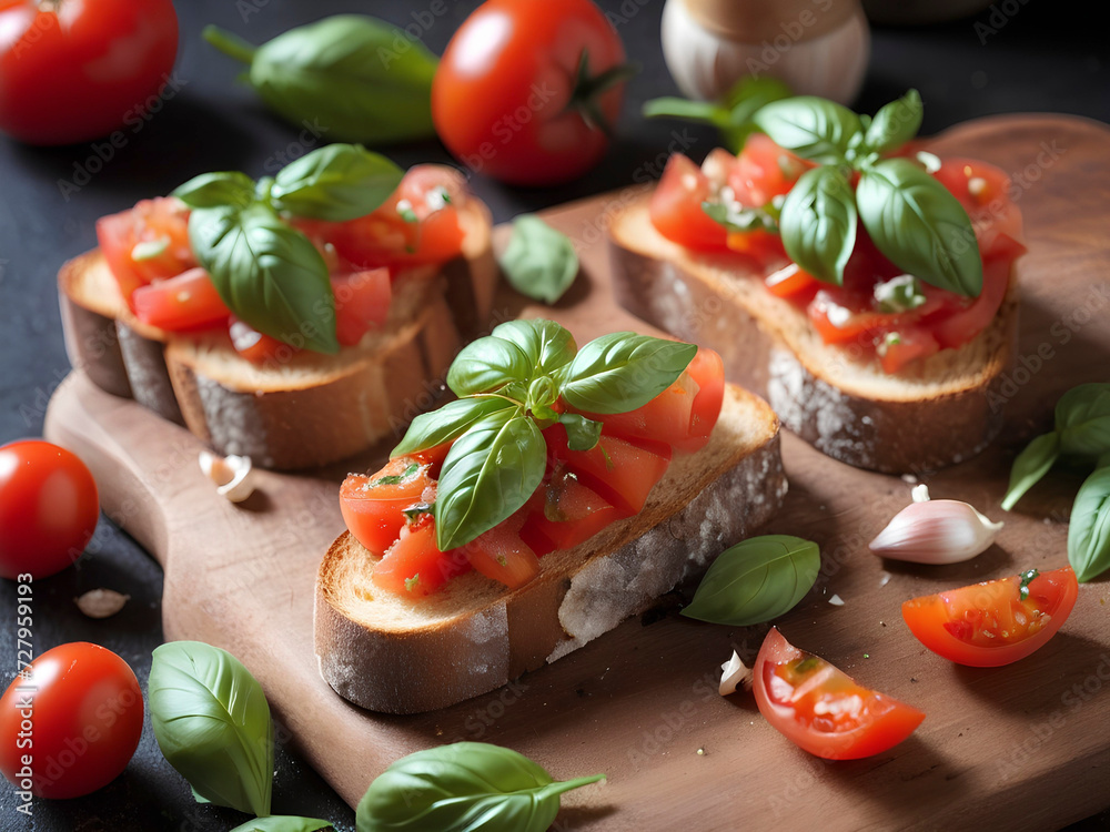 Garlic Elegance: Exploring the Art of Fresh Tomato Bruschetta Toast Garlic Elegance: Exploring the Art of Fresh Tomato Bruschetta Toast
