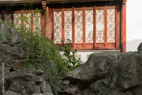 Photography Traditional pavilions in Yu Gardens, Shanghai, China