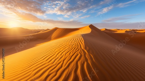 Desert Dunes at Sunrise © furyon