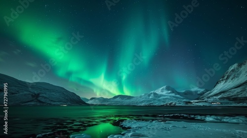 Northern Lights Aurora Display