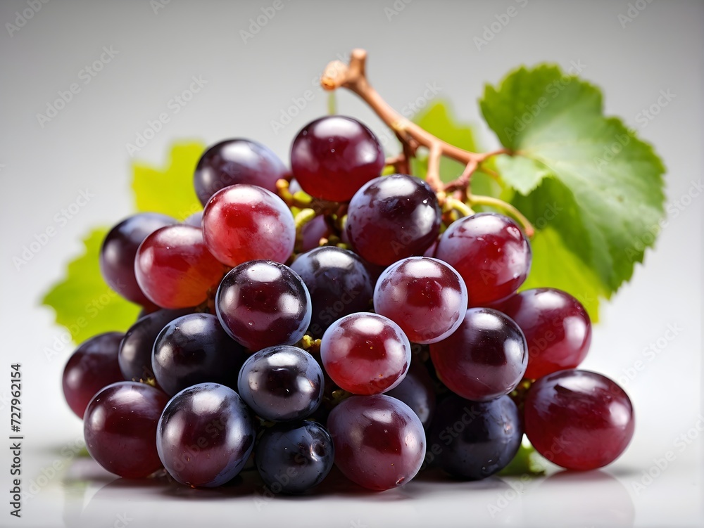 Bunch of grapes on the table Bunch of grapes on the table