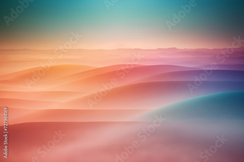 Colors abstract paint festival orange green yellow, AI Generated. 