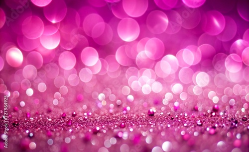 Pink background with bokeh, Pink abstract background.