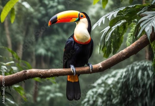 toucan on a branch