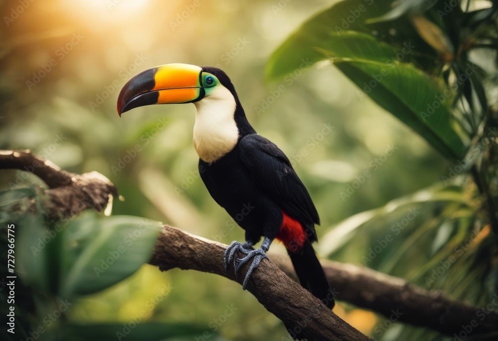 toucan on a branch