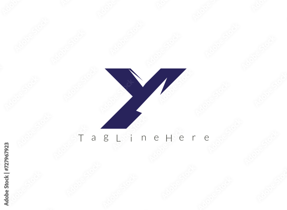 Creative Y latter logo useful and unique latter Creative Y latter logo useful and unique latter