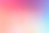 Abstract pastel holographic blurred grainy gradient banner background texture Colorful digital grain soft noise effect 