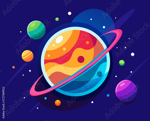 space galaxy planet universe cosmos world vector future  stars eternity