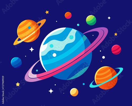 space galaxy planet universe cosmos world vector future  stars eternity