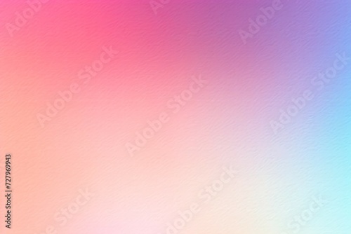 Abstract pastel holographic blurred grainy gradient banner background texture Colorful digital grain soft noise effect
 photo
