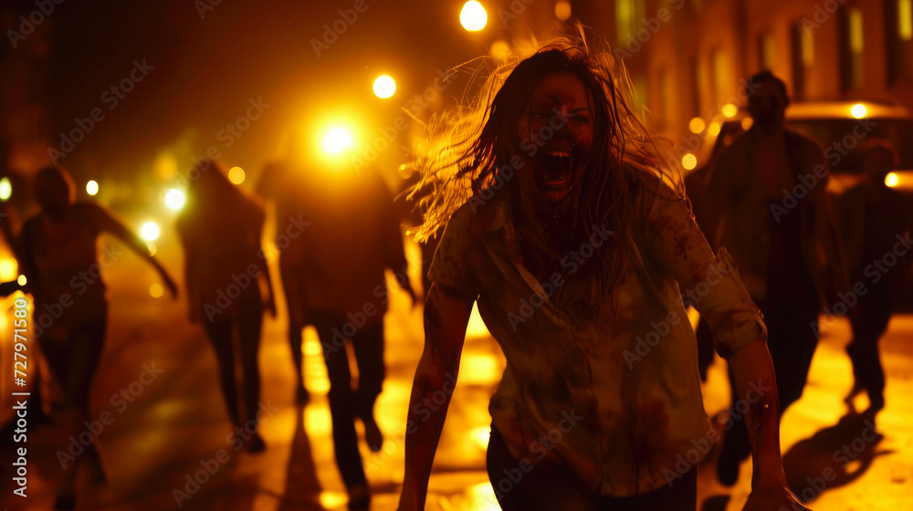 Urban Nightmare: Panic and Horror Amidst the Undead