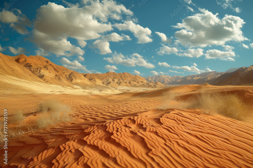 Endless Desert Horizon