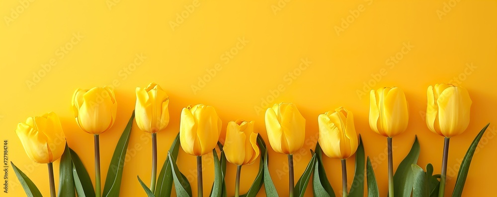 Obraz premium yellow flower background