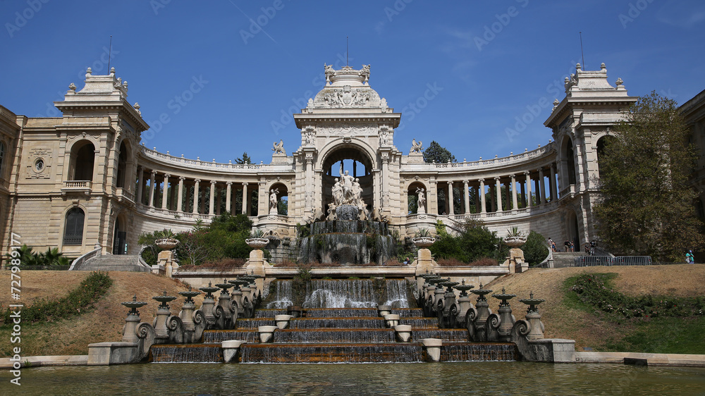 Palacio Longchamp, Marsella, Francia Palacio Longchamp, Marsella, Francia