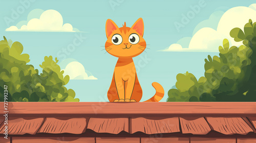 Cat illustration