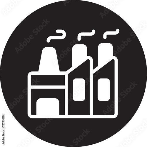 factory glyph icon