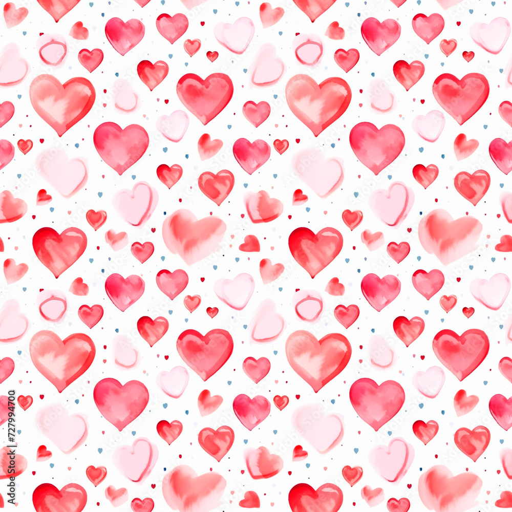 seamless pattern with hearts seamless pattern with hearts