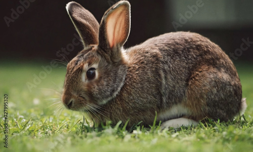 Closeup of a rabbit