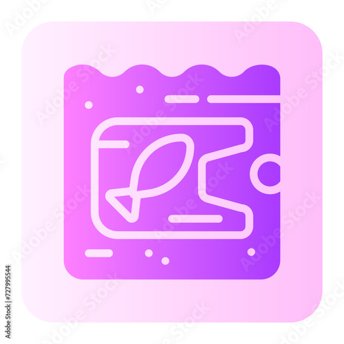 plastic gradient icon