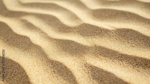 Sand Ripples Texture Close Up. Useful for Background or Wallpaper