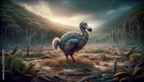 The last dodo on the island of mauritius photo