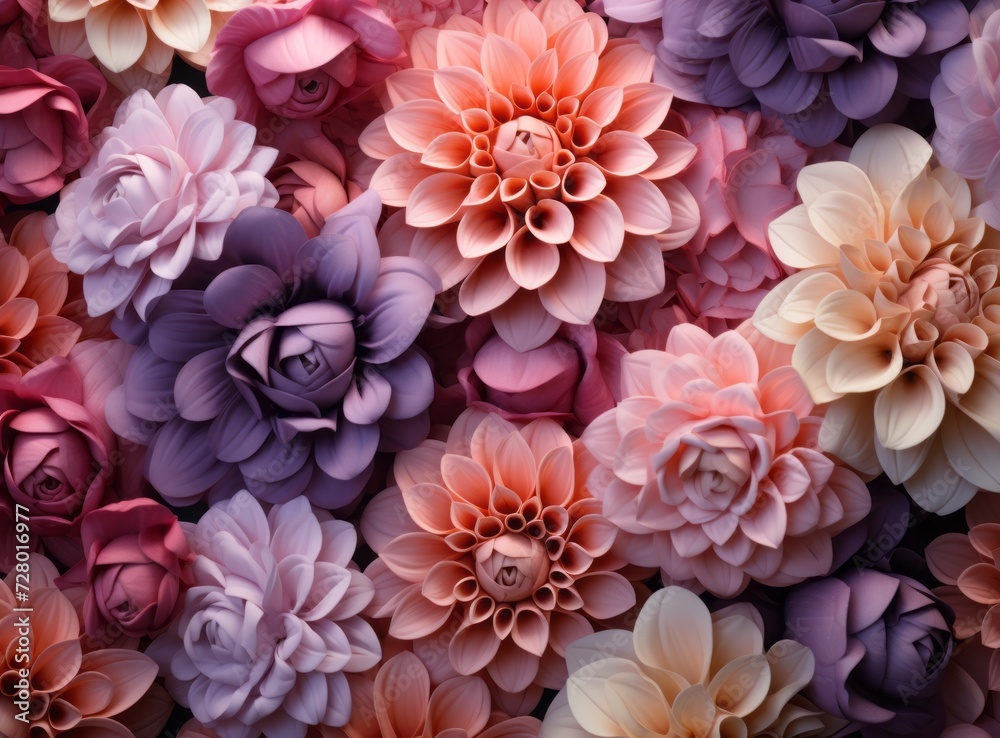 A close-up of colorful flowers in full bloom. The petals are lush and full, with intricate details visible. The lighting accentuates the different shades and textures of the petals. A close-up of colorful flowers in full bloom. The petals are lush and full, with intricate details visible. The lighting accentuates the different shades and textures of the petals.