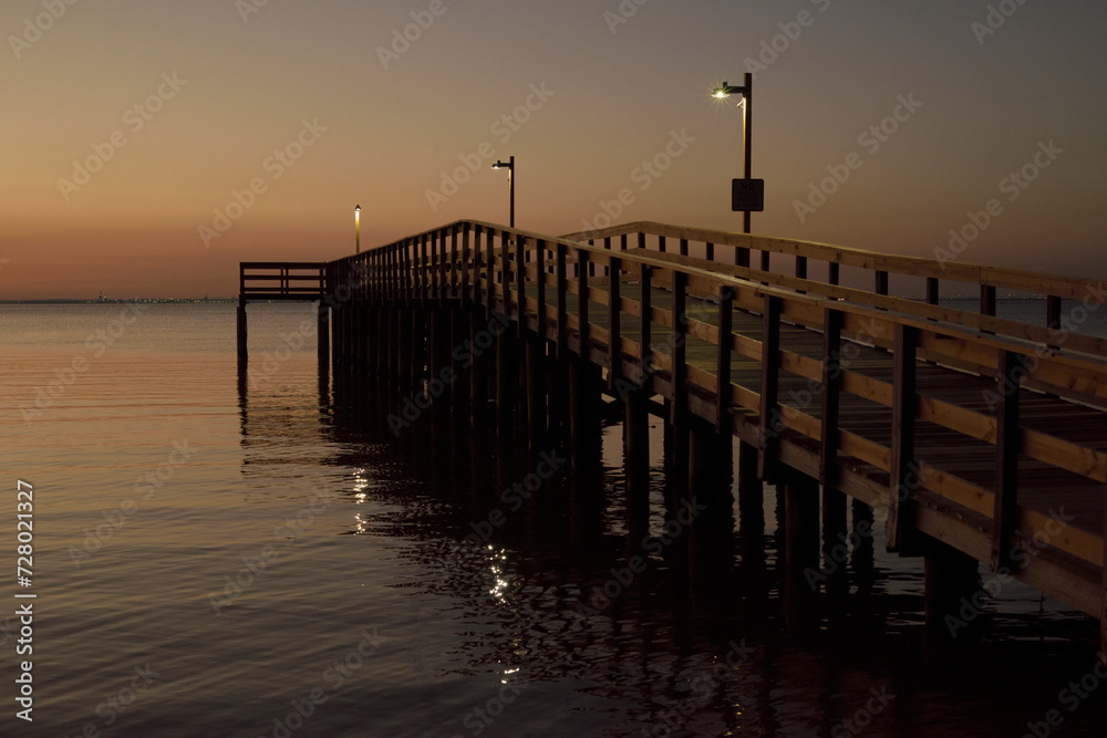 Bayfront Park Municipal Pier, Daphne, Alabama Bayfront Park Municipal Pier, Daphne, Alabama