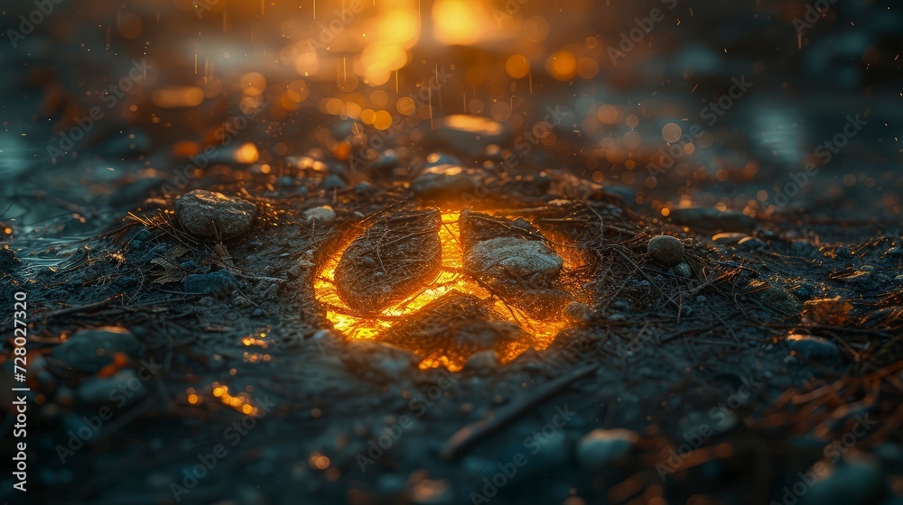 International Day for Disarmament and Non-Proliferation Awareness illustration background. Symbol of peace. International Day for Disarmament and Non-Proliferation Awareness illustration background. Symbol of peace.