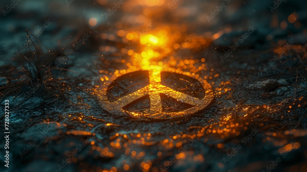 International Day for Disarmament and Non-Proliferation Awareness illustration background. Symbol of peace. International Day for Disarmament and Non-Proliferation Awareness illustration background. Symbol of peace.