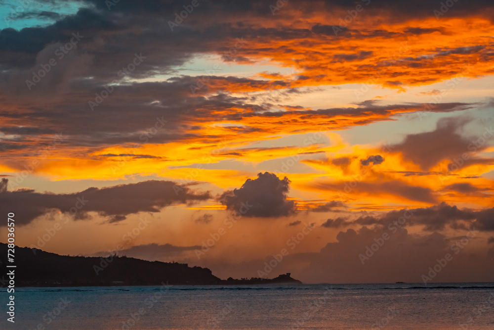 Sunset in Guam 