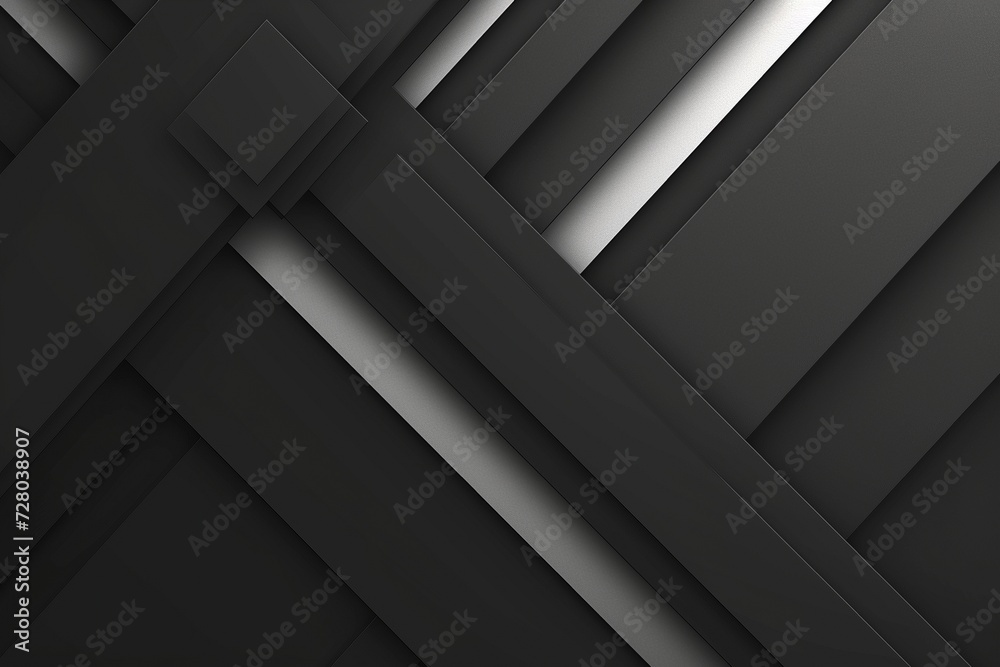 A flat 2D artwork showcasing abstract geometric elements, rendered in white against a solid black backdrop, devoid of shading A flat 2D artwork showcasing abstract geometric elements, rendered in white against a solid black backdrop, devoid of shading