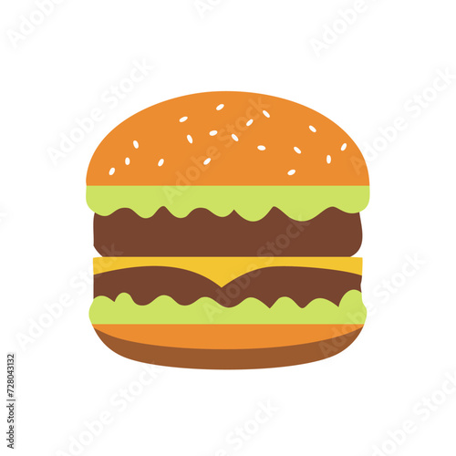 Double Cheeseburger Icon