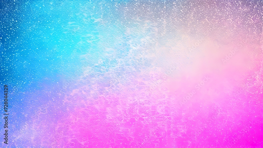 Retro-style grunge texture showcasing blue, pink, and red colors on a rough, grainy background.