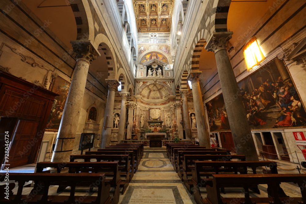 Torre de Pisa, Catedral de Santa María Asunta, Pisa, Italia