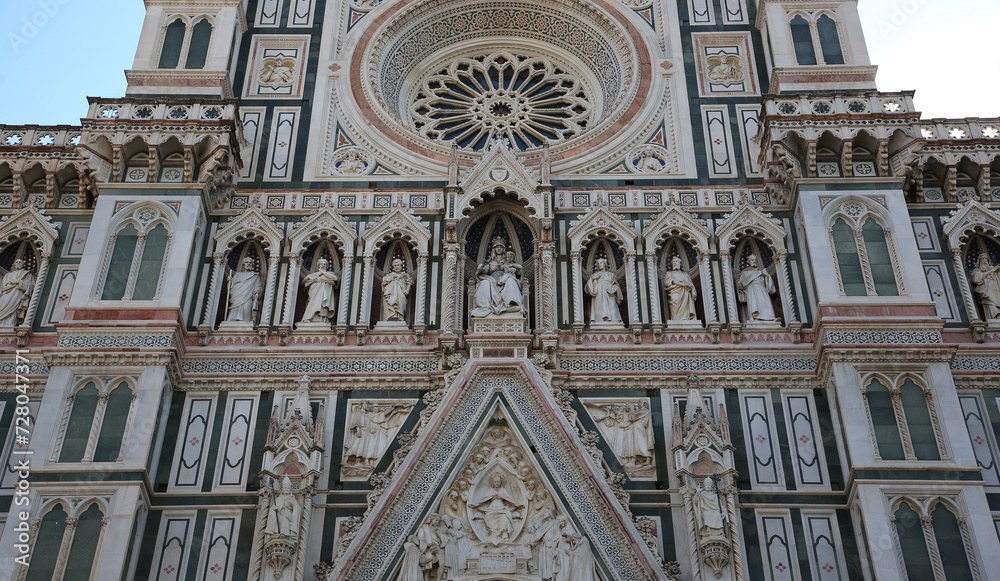 Catedral de Santa María de la Flor o Catedral de Santa María del Fiore, Florencia, Italia