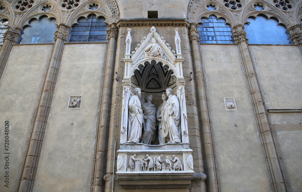 Iglesia de Orsanmichele, Florencia, Italia