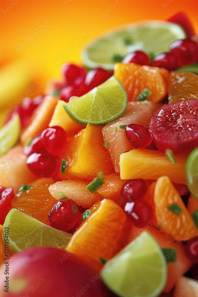Vibrant Fruit Fiesta, street food and haute cuisine Vibrant Fruit Fiesta, street food and haute cuisine