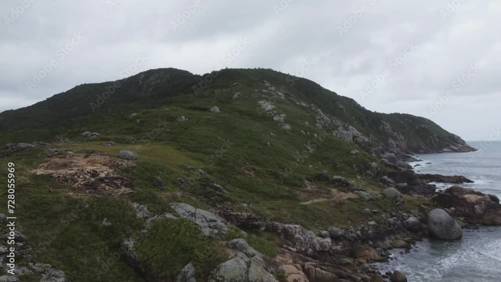 Brazil Florianópolis Beach - Santo Agostinho, Drone Journey Over the Mountains 4K Brazil Florianópolis Beach - Santo Agostinho, Drone Journey Over the Mountains 4K