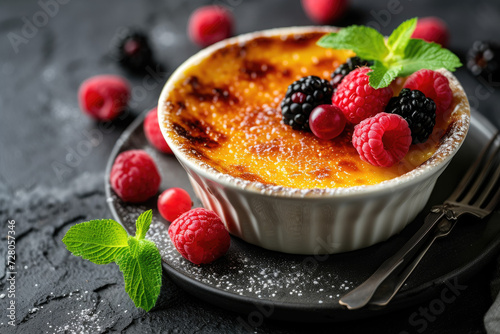 Whimsical Berry Delight, street food and haute cuisine