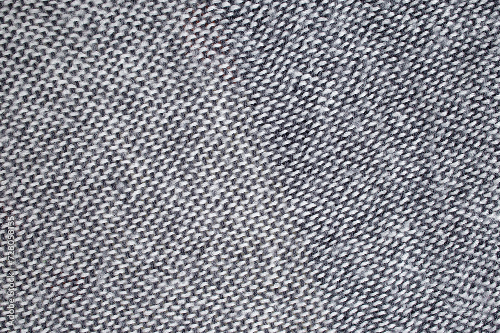 Soft gray blanket texture with lines and dots, abstract texture close up Soft gray blanket texture with lines and dots, abstract texture close up