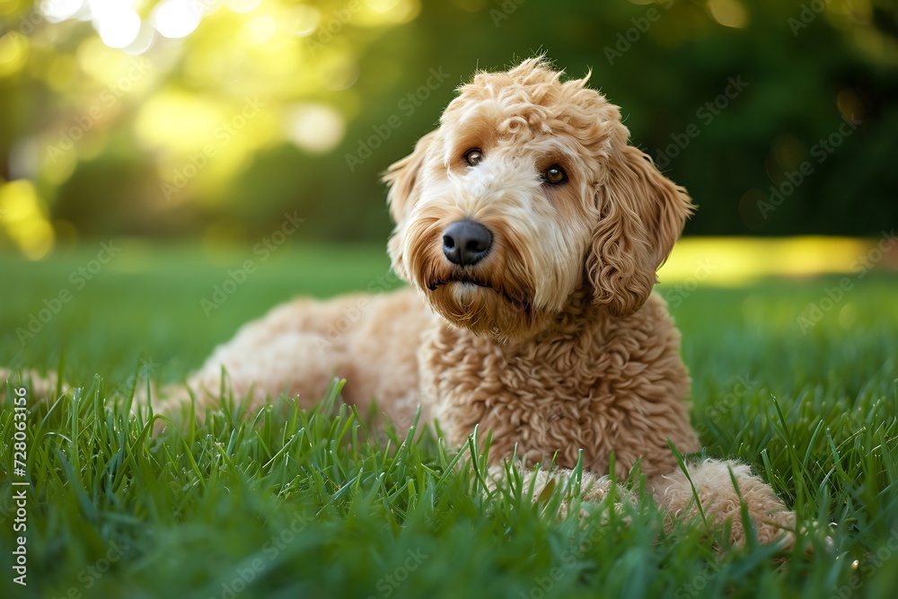 Goldendoodle dog cute, best pictur of  Goldendoodle dog puppy, best dog wallpaper