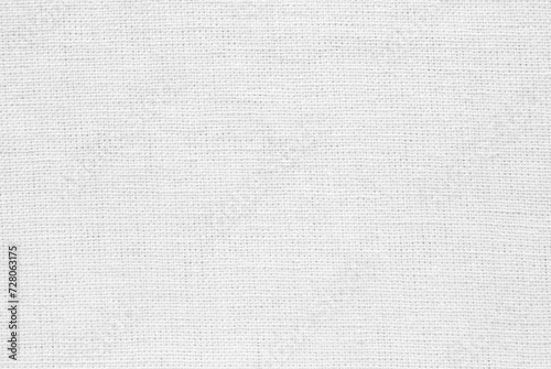 Linen fabric texture, white canvas texture as background
 photo