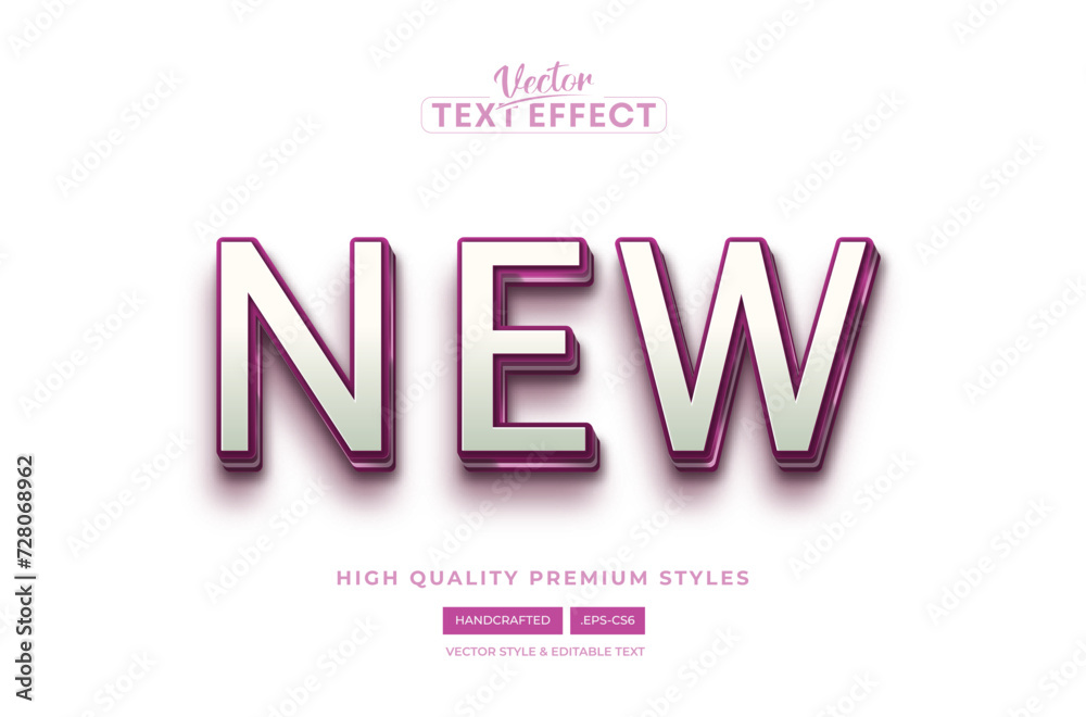 New Red 3d editable text effect Design with modern style New Red 3d editable text effect Design with modern style